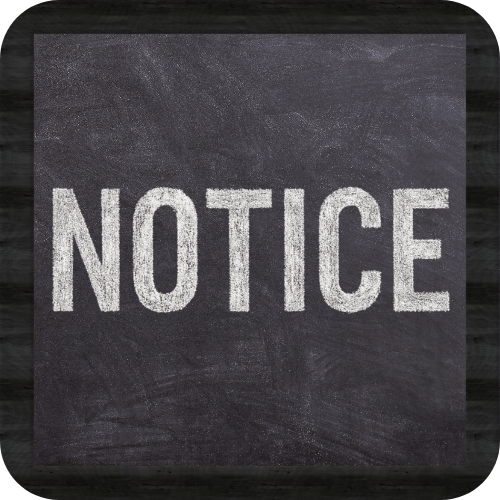 Notice
